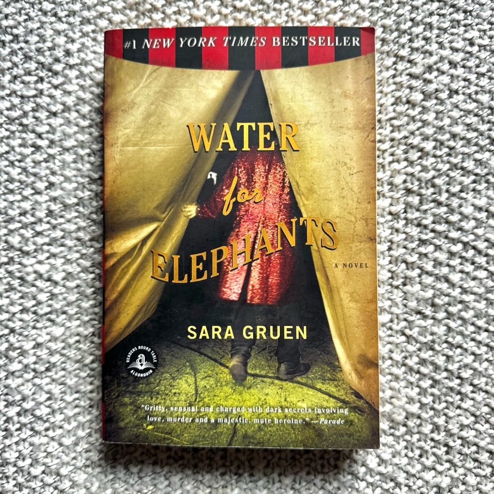 Water for Elephants by Sara Gruen